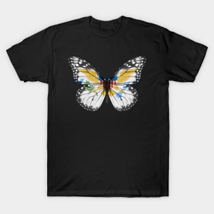 Virgin Islander Flag  Butterfly - Gift for Virgin Islander From Virgin Islands T-Shirt